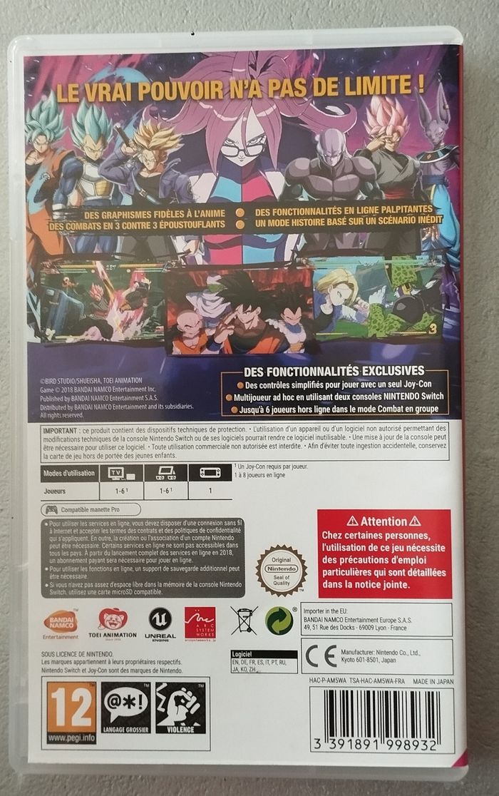 Dragon Ball Z fighter Z - photo numéro 3