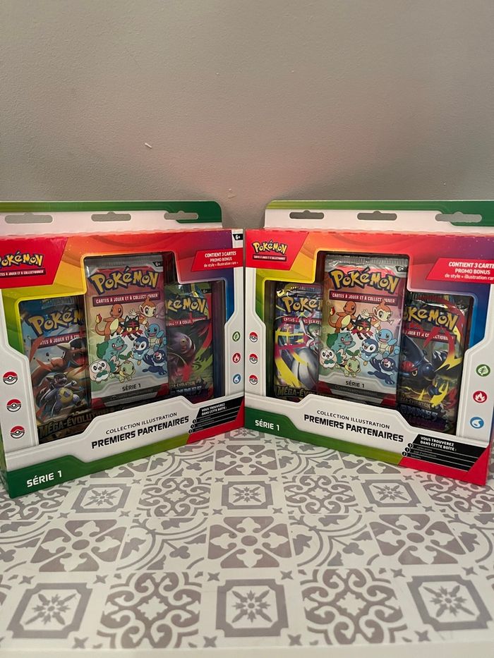 Lot de 2 coffrets Pokémon Premiers Partenaires