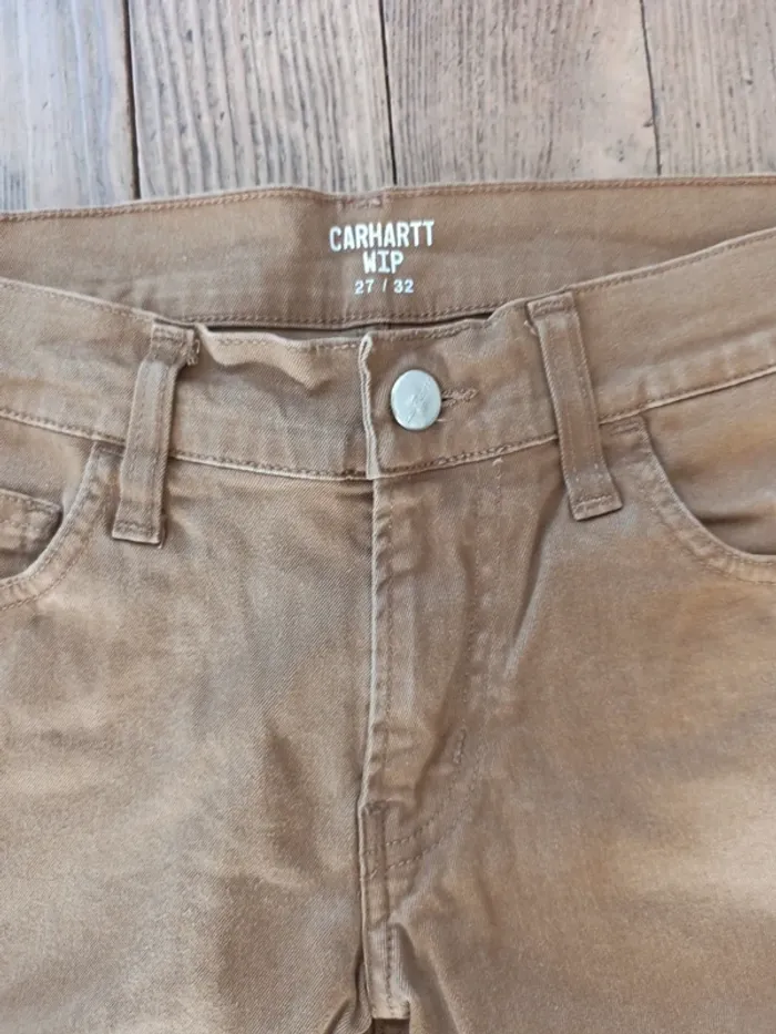 Pantalon Jean Carhartt rebel pant skinny W27 - photo numéro 6