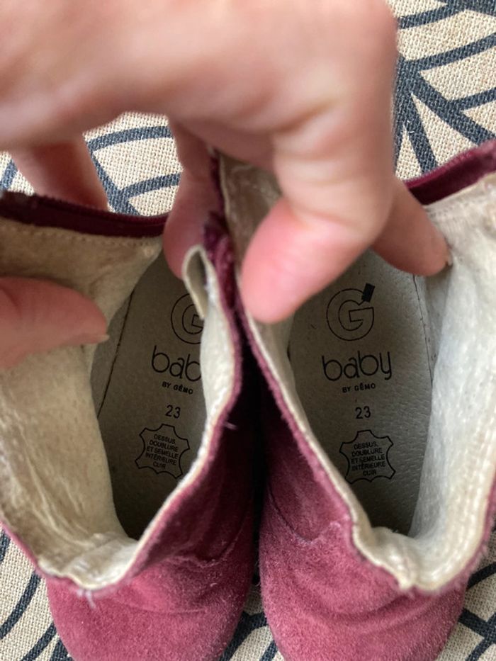 Bottine cuir nubuck - photo numéro 2