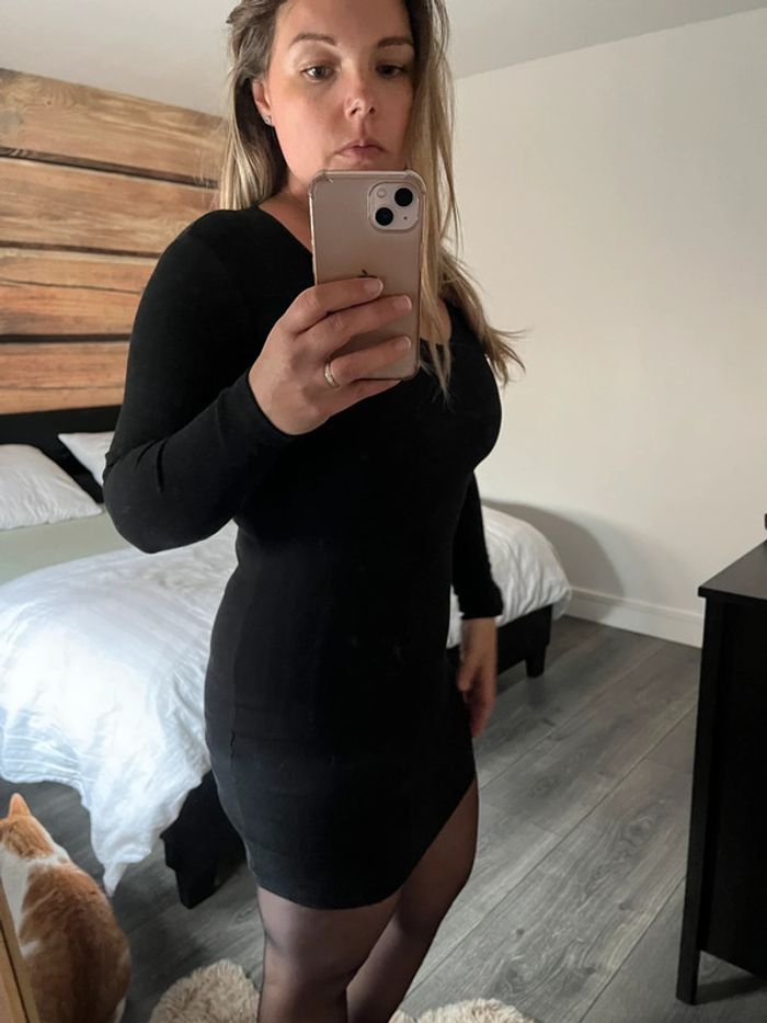Robe boohoo noir - photo numéro 4