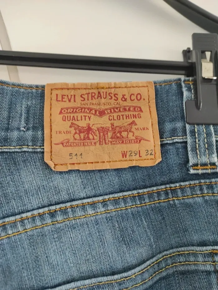 Jeans Levi's 511 Slim taille W29 L32 - photo numéro 4