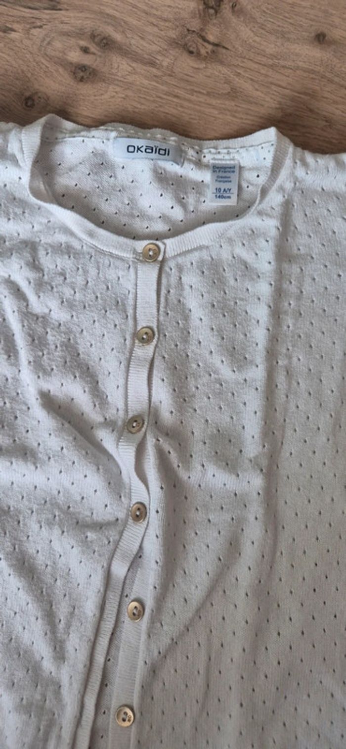 Gilet 10ans fille okaidi - photo numéro 2