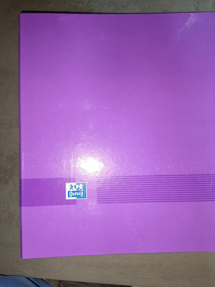 Classeur 4 anneaux rigide Oxford