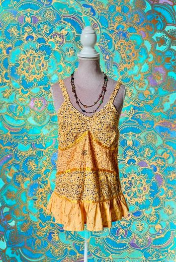 🌞🌿Top boho chic et lumineux brodé made in India Summer fairy soul hippie top🌿🌞