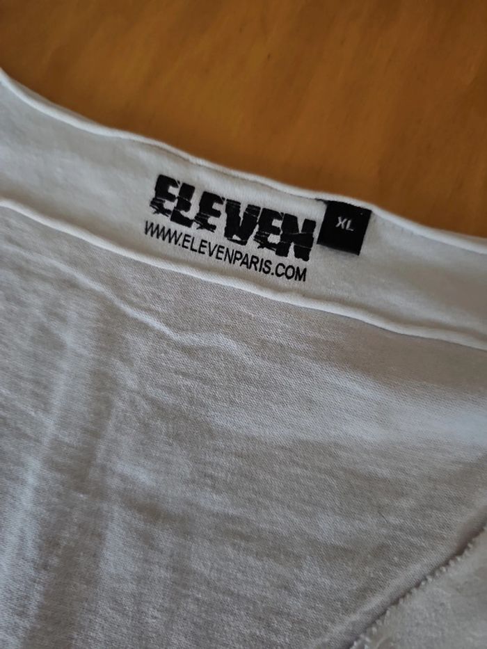 🔥Vintage🔥T shirt ML ElevenParis T.XL💫👕 - photo numéro 2
