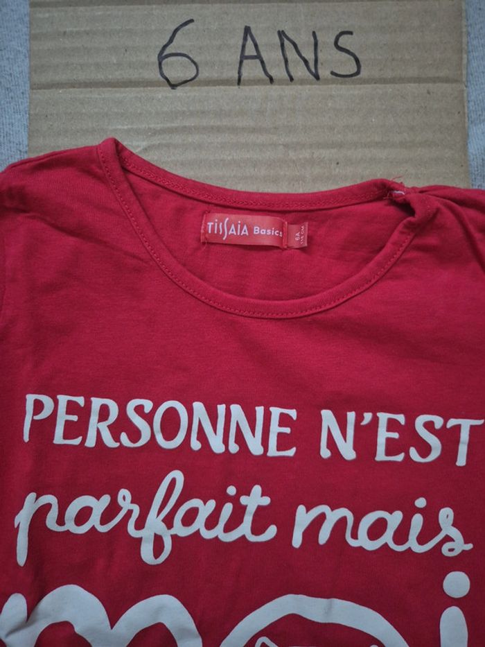 T-shirt tissaia 6 ans - photo numéro 5