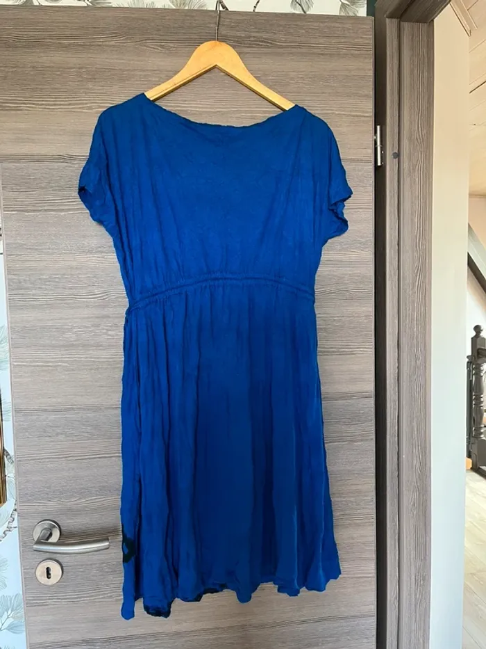 Robe estivale vintage Sara June taille L - photo numéro 3