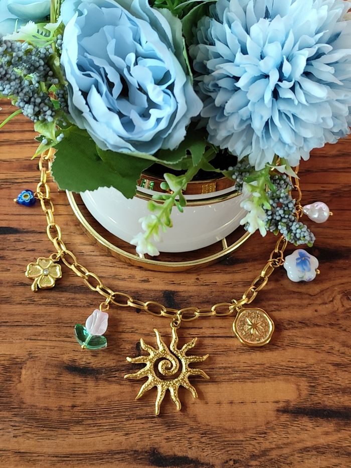 Collier soleil ✅ - photo numéro 2