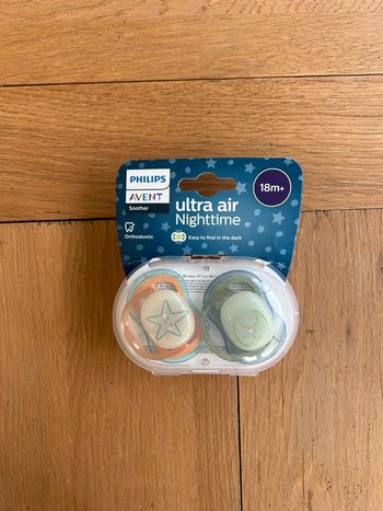 Lot mixte 2 tétines Taille +18 Mois Avent 