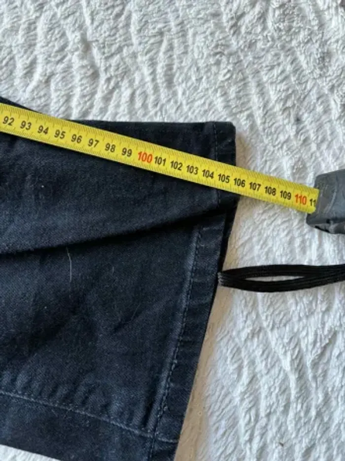 Jean Levi’s Curvy Cut bootcut évasé femme Noir US 8M / FR 38-40 Rare modèle US 2000s y2k - photo numéro 18