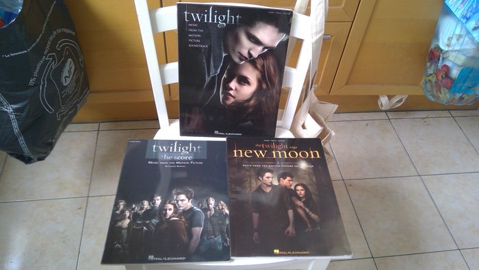 15€ Twilight saga piano, voix, guitare - photo numéro 1