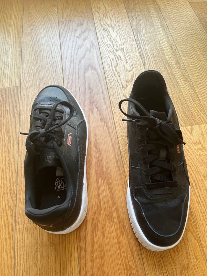 Chaussures puma noir pour femme - photo numéro 7