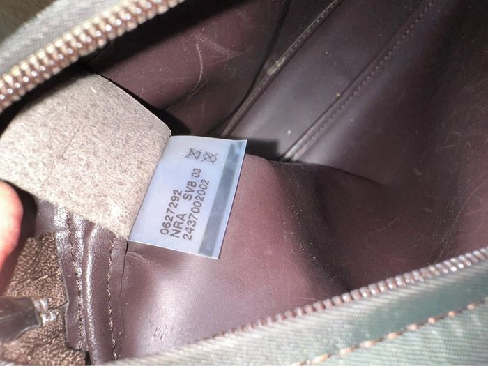 Sac longchamp en nylon et cuir - photo numéro 7