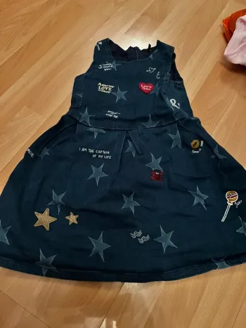 Très belle robe en jean 6 ans ikks