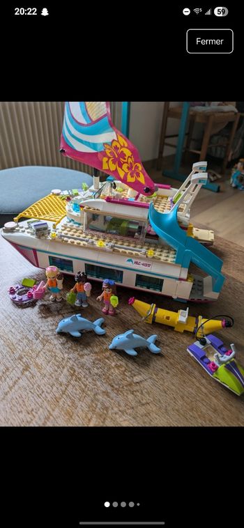 Lego - le catamaran