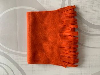 Echarpe orange - 148 cm x 20 cm