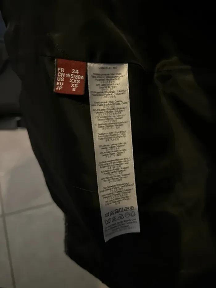 manteau comptoir des cotonniers taille 34 - photo numéro 5