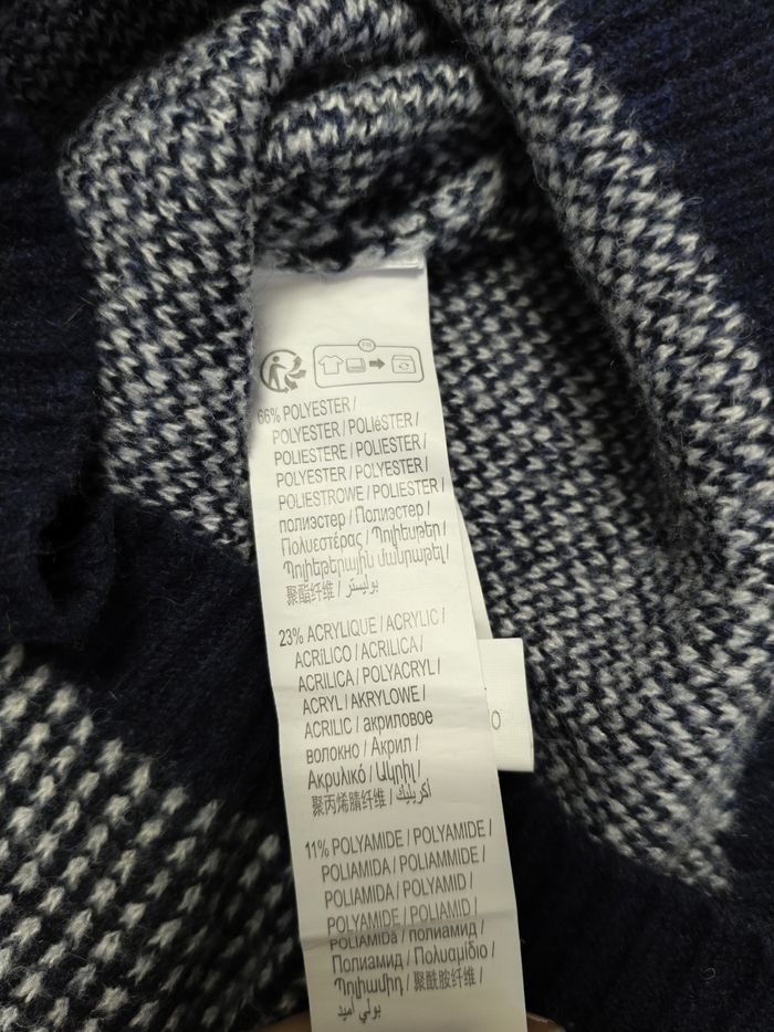 Pull chaud bleu marine Kiabi – 9 mois - photo numéro 2