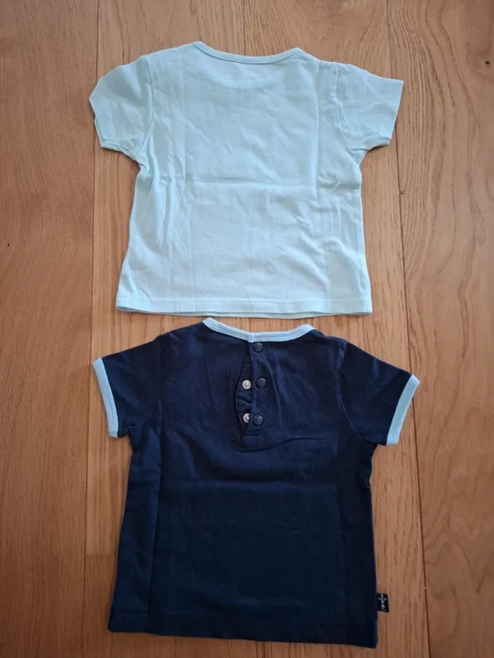 Lot 2 t-shirt 6mois - photo numéro 4