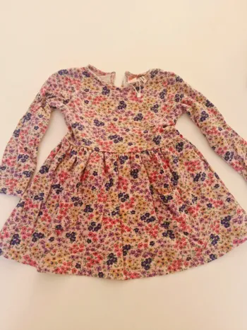 Robe à fleurs koton