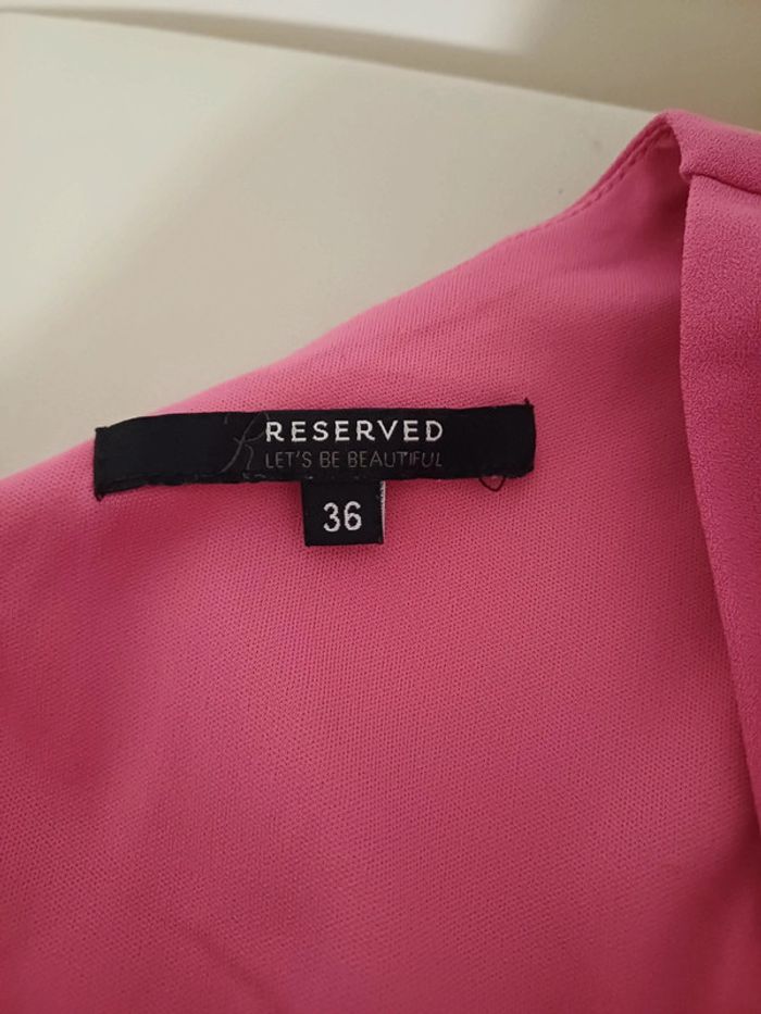 Robe rose chic Reserved taille M 38 - photo numéro 8