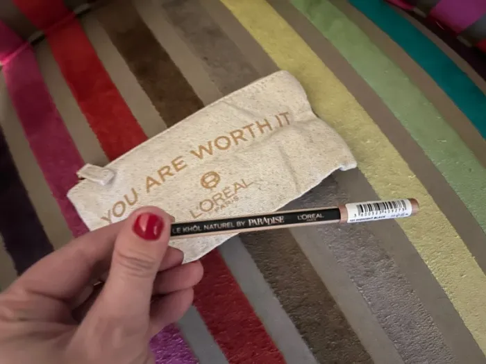 L’Oréal crayon yeux khôl noir neuf + trousse - photo numéro 2