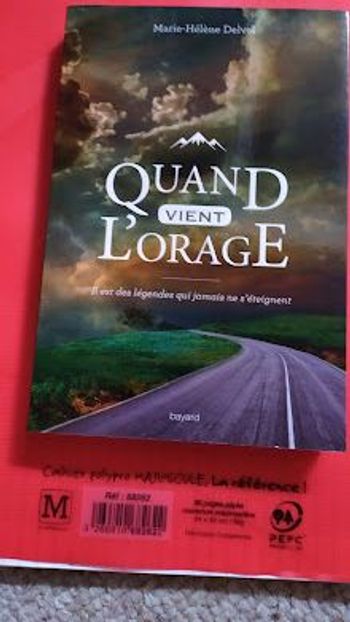 livre quand vient l'orage