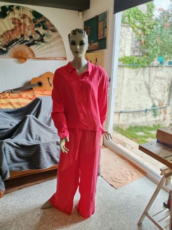 Ensemble pantalon chemise