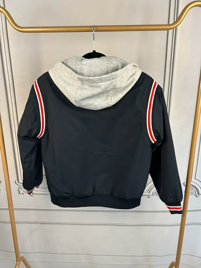 Bomber Tommy Hilfiger Marine 12 ans Neuf - photo numéro 6