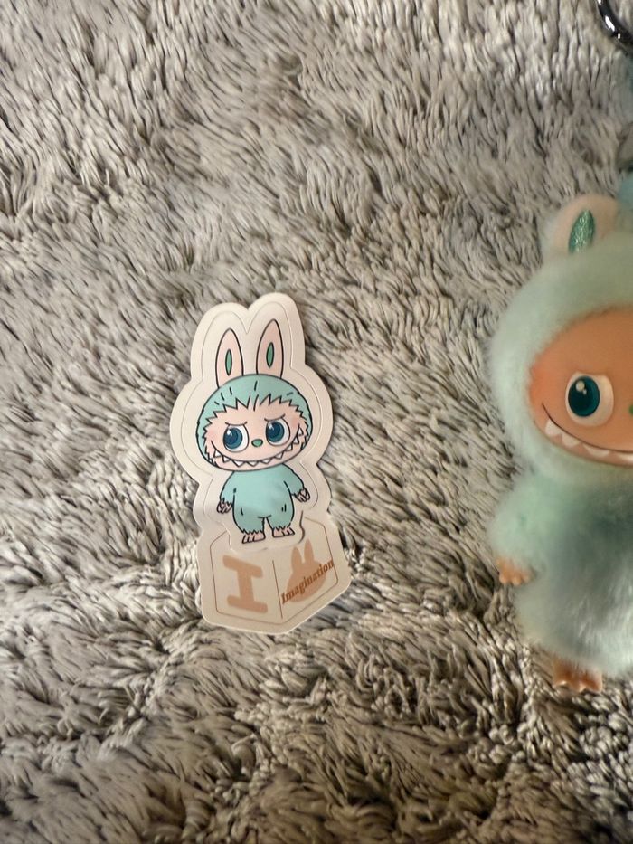 Popmart labubu pin for love lettre i - photo numéro 4