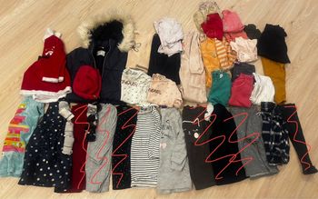 Lot vêtements bébé fille automne hiver 24 mois / 2 ans