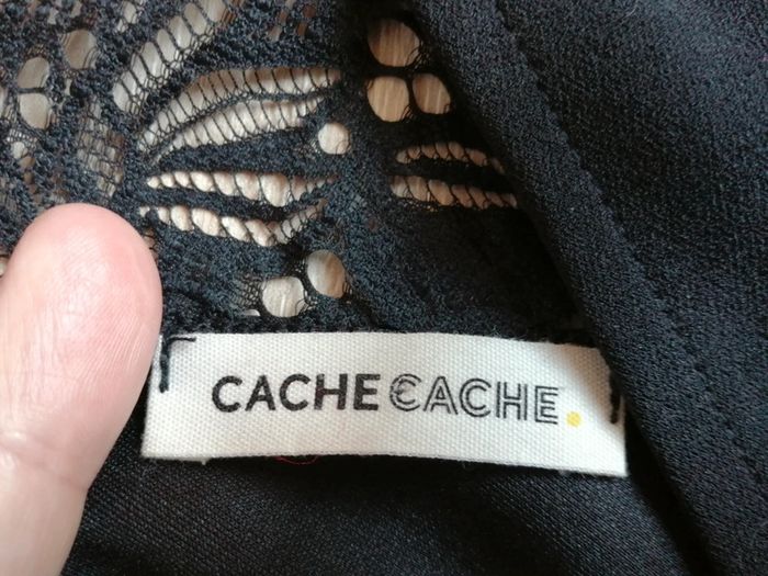Combinaison noire jambe large Cache Cache - photo numéro 5