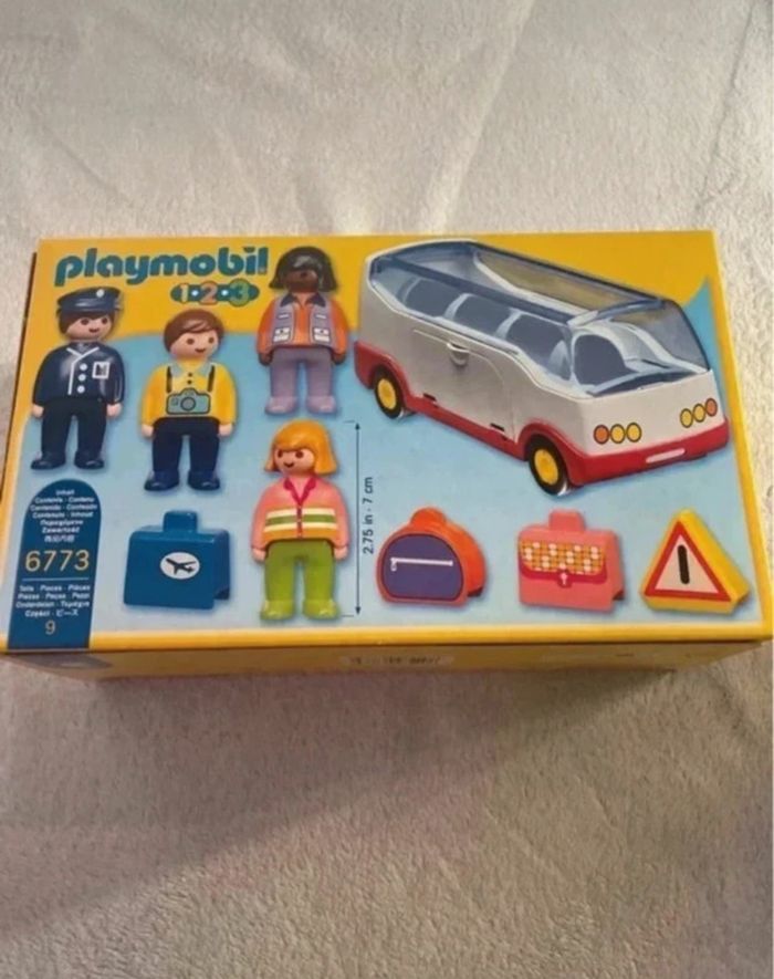 Playmobil 1 2 3 - Navette d'aéroport - photo numéro 2
