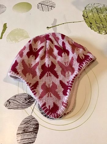 Bonnet fille taille 24/36 mois Protége oreilles