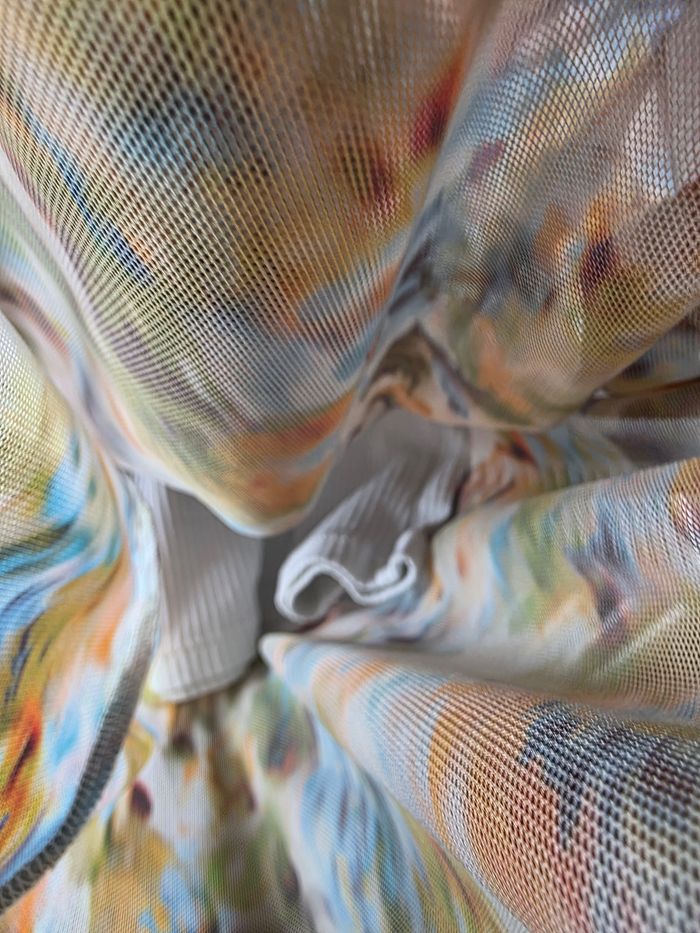 Jolie robe longue tube colorée Zara taille s - photo numéro 8