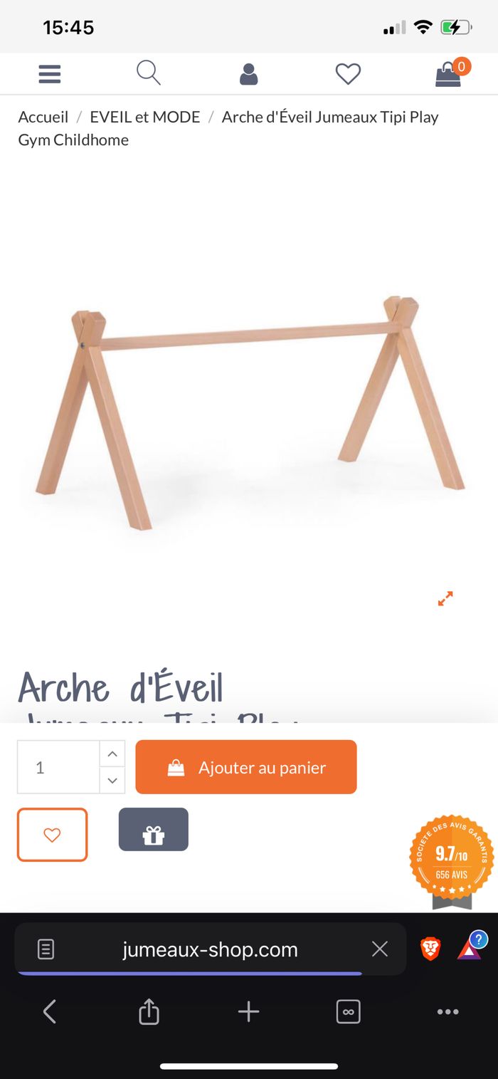 Arche de jeux (104cm)