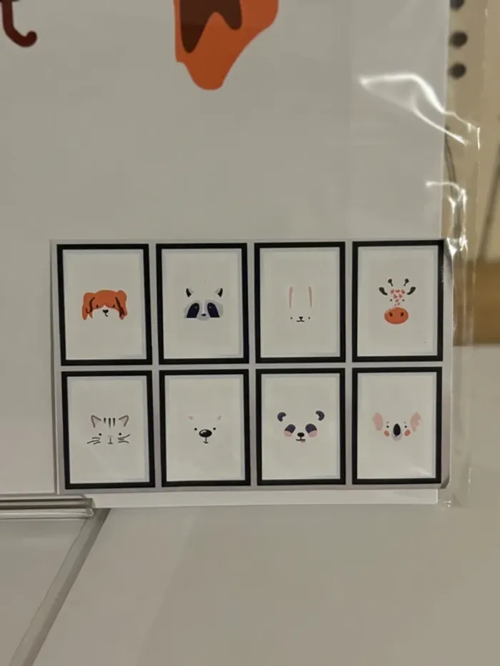 Affiches “Petits Museaux” pour chambre enfant