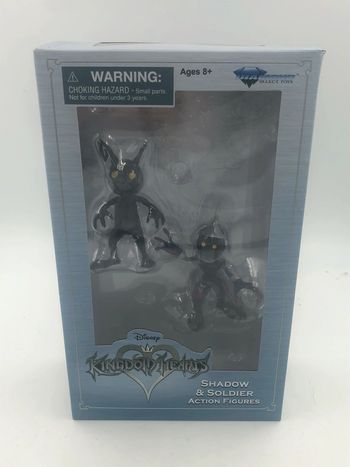 Coffret deux figurines Shadow et Soldier Action Figurines Disney Kingdoms Hearts