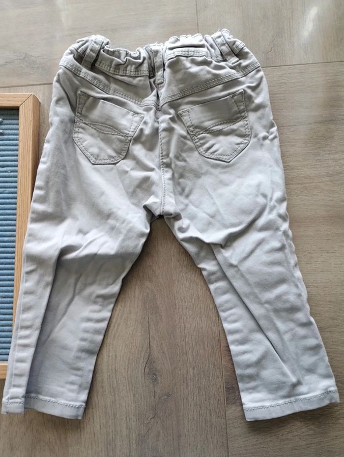 Pantalon gris obaibi 12 mois - photo numéro 2