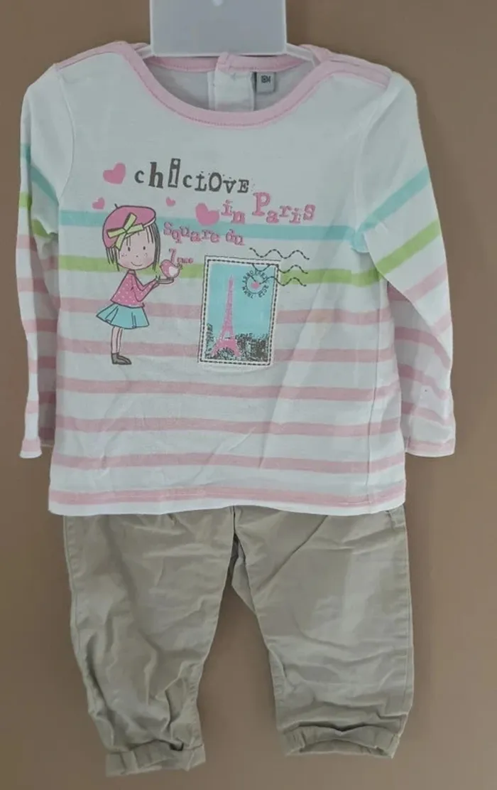 Ensemble 2 pièces Paris 18 mois
