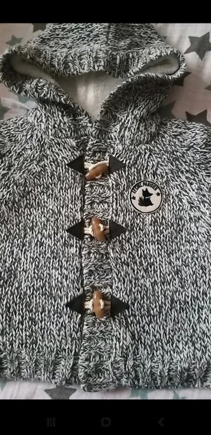 Gilet très chaud marèse 6/12 mois neuf - photo numéro 2