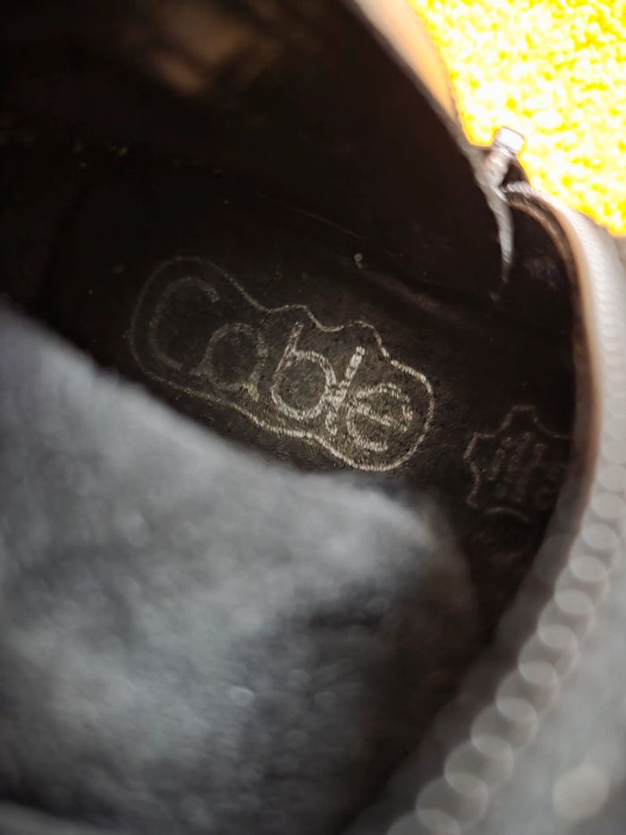 Bottines en cuir Cable Taille 37 - photo numéro 5