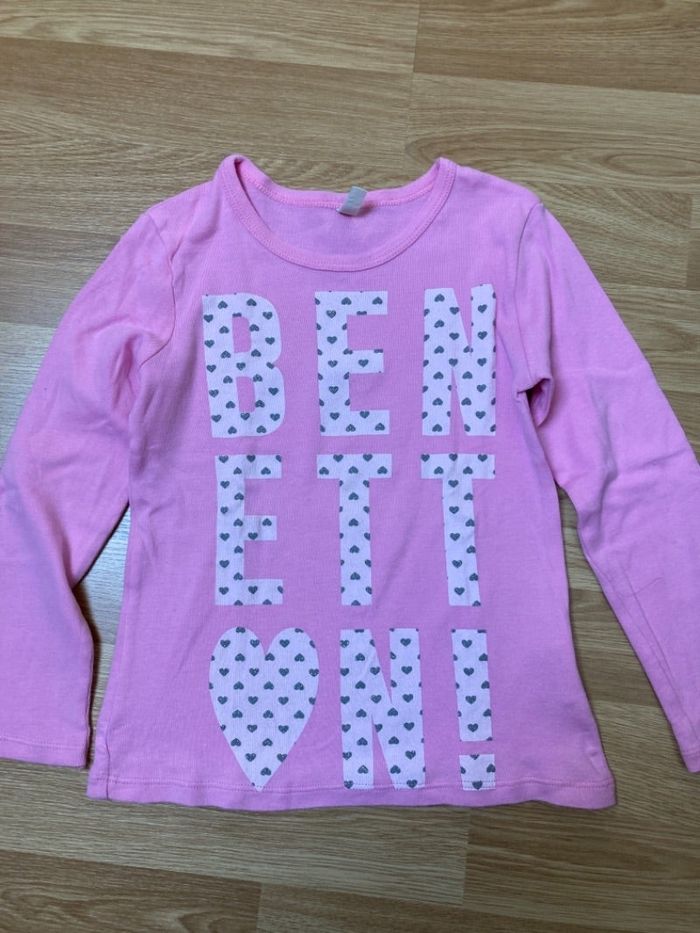 T-shirt manches longues Benetton