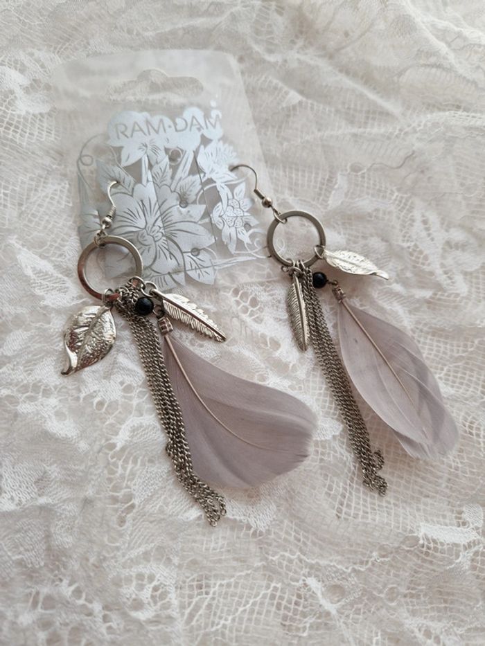 Lot boucles d'oreilles fantaisies - photo numéro 2