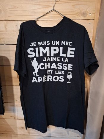 Tee shirt humoristique taille Xl