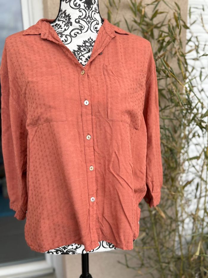 Magnifique chemise/ blouse femme taille 34, marque la redoute La