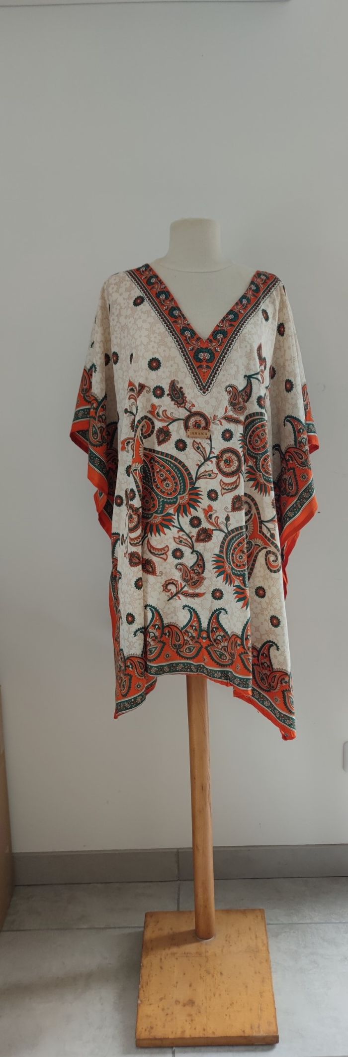Tunique beige orange pour femme taille 50 sans marque