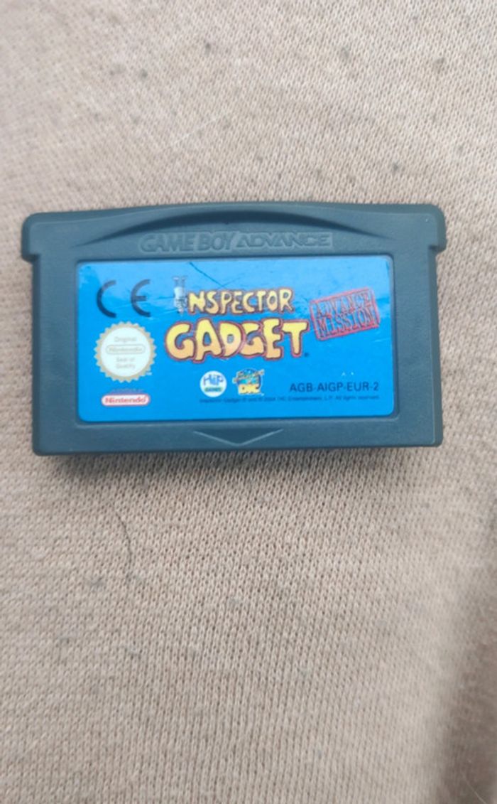 Inspector gadget advance mission game boy advance