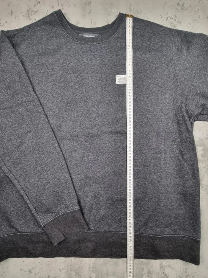 Pull col rond Eddie Bauer gris – Taille XXL Homme - photo numéro 9